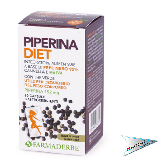 Farmaderbe-PIPERINA DIET (Conf. 60 cps)     